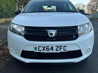 Used Dacia Sandero Ambiance 2014 White Hatchback