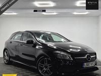 Used Mercedes A200 AMG line 2017 Black Hatchback