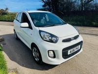 Used Kia Picanto 65 HP (47 kW) 2016 White Hatchback