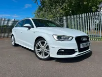 Used Audi A3 S-Line 180 HP (132 kW) 2013 White Hatchback