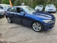 Used BMW 116 Sport Line 2015 Blue Hatchback