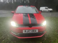 Used VW Polo SEL 2017 Red Hatchback