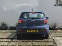 Used Hyundai i10 67 HP (49 kW) 2017 Blue Hatchback