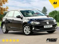 Used VW Polo SE 65 HP (47 kW) 2018 Black Hatchback