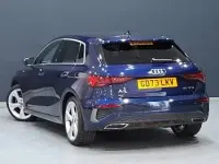 Used Audi A3 S-Line 150 HP (110 kW) 2024 Blue Hatchback
