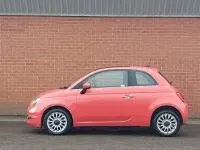 Used Fiat 500 Lounge 69 HP (50 kW) 2018 Pink Hatchback