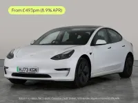 Used Tesla Model 3 Long Range RWD 235 kW (320 HP) 2023 White Sedan