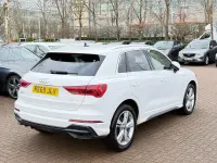 Used Audi Q3 S-Line 150 HP (110 kW) 2019 White SUV