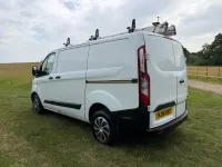 Used Ford Transit Custom 100 HP (73 kW) 2014 White Van