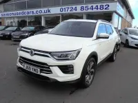Used SsangYong Korando 136 HP (100 kW) 2019 White Estate