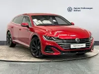 Used VW Arteon R-line 150 HP (110 kW) 2021 Red Estate