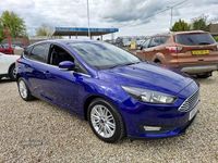 Used Ford Focus Zetec 2018 Blue Hatchback