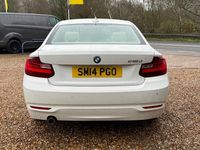 Used BMW 218 143 HP (105 kW) 2014 White Coupe