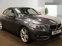 Used BMW 218 Sport Line 2016 Grey Coupe