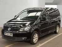 Used VW Caddy Maxi Highline 102 HP (75 kW) 2014 Black MPV