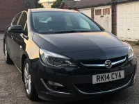 Used Vauxhall Astra SRi 115 HP (84 kW) 2014 Black Hatchback