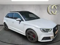 Used Audi A3 Sportback S-Line 116 HP (85 kW) 2019 White Hatchback