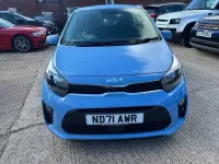 Used Kia Picanto 67 HP (49 kW) 2022 Blue Hatchback