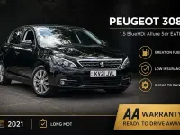 Used Peugeot 308 Allure 130 HP (95 kW) 2021 Black Hatchback