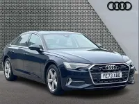 Used Audi A6 Sport 200 HP (147 kW) 2023 Blue Sedan