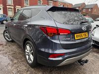 Used Hyundai Santa Fe Premium SE 2016 Blue SUV