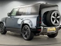 Used Land Rover Defender HSE Dynamic 300 HP (220 kW) 2022 Nebelquell blue SUV