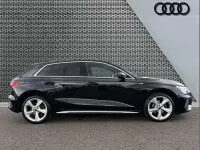 Used Audi A3 S-Line 147 HP (108 kW) 2024 Black Hatchback
