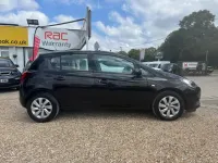 Used Vauxhall Corsa Design Edition 90 HP (66 kW) 2017 Black Hatchback