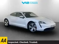 Used Porsche Taycan Performance Package 419 kW (571 HP) 2020 White Sedan