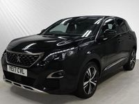 Used Peugeot 3008 GT-line 150 HP (110 kW) 2017 Black SUV