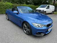 Used BMW 428 M Sport 2014 Blue Cabriolet