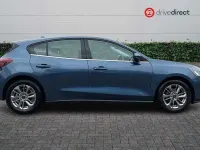 Used Ford Focus Titanium 125 HP (91 kW) 2024 Blue Hatchback
