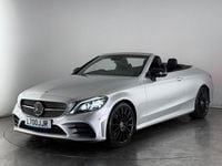 Used Mercedes C300 AMG line 2021 Silver Cabriolet