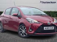 Used Toyota Yaris Hybrid 101 HP (74 kW) 2019 Red Hatchback