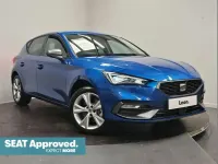 Used Seat Leon FR 204 HP (150 kW) 2024 Blue Hatchback