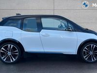 Used BMW i3 Comfort Edition 135 kW (184 HP) 2021 Capparis white with highlight bmw i blue Hatchback