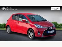 Used Toyota Yaris 99 HP (72 kW) 2016 Red Hatchback