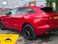Used Jaguar F-Pace R-Sport 2018 Red SUV