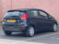 Second-hand Ford Fiesta 67 CP (49 kW) 2009 Negru Hatchback