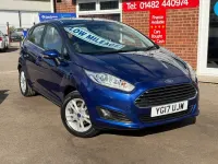 Used Ford Fiesta Zetec 2017 Blue Hatchback