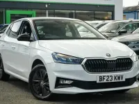 Used Skoda Fabia Colour Edition 94 HP (69 kW) 2023 White Hatchback