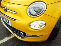 Used Fiat 500 Lounge 69 HP (50 kW) 2016 Yellow Hatchback