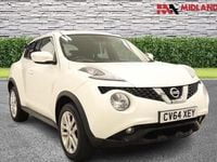 Used Nissan Juke Acenta Premium 115 HP (84 kW) 2014 White SUV
