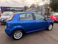 Used Fiat Punto Evo Life 69 HP (50 kW) 2011 Blue Hatchback