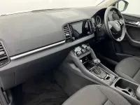 Used Skoda Karoq SE Drive 110 HP (80 kW) 2022 Moon white metallic SUV