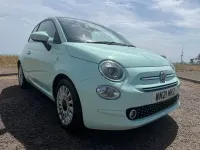 Used Fiat 500 Lounge 70 HP (51 kW) 2021 Green Hatchback