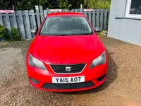 Begagnad Seat Ibiza 2015 Röd Halvkombi