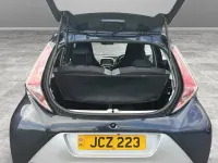 Used Toyota Aygo X-play 69 HP (50 kW) 2016 Blue Hatchback
