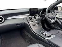 Used Mercedes C200 AMG line 180 HP (132 kW) 2018 Black Cabriolet