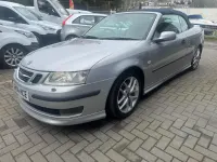 Used Saab 9-3 Cabriolet Aero 2004 Silver Cabriolet